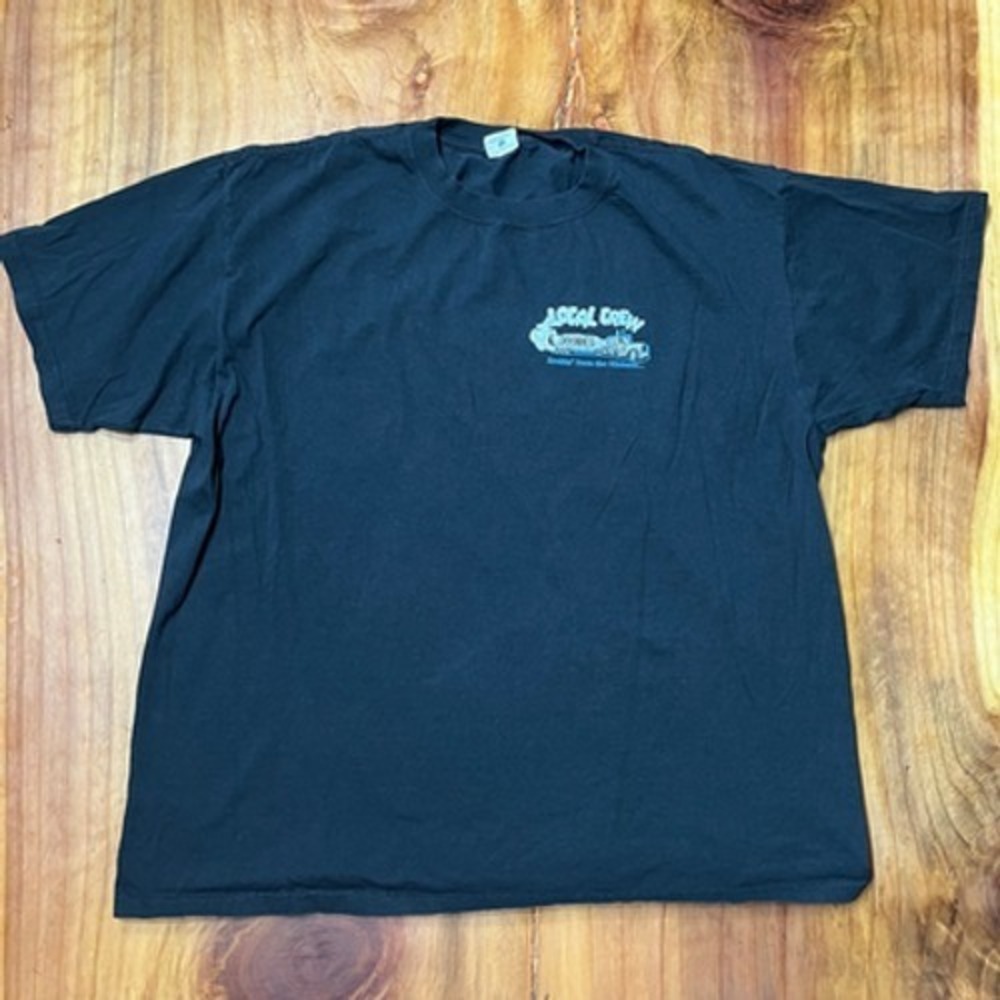 Local Crew Doobies Rockin' Down The Highway T-shirt Cotton S/S XL Band Y2K C3-6